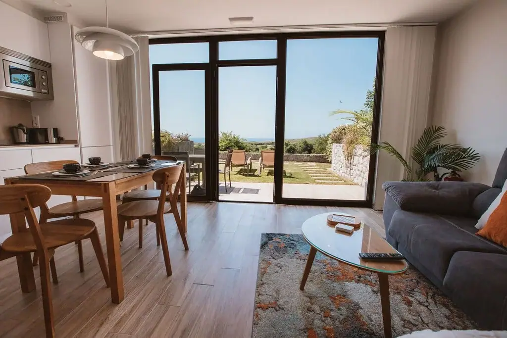 Living and dining room of a Standard apartment