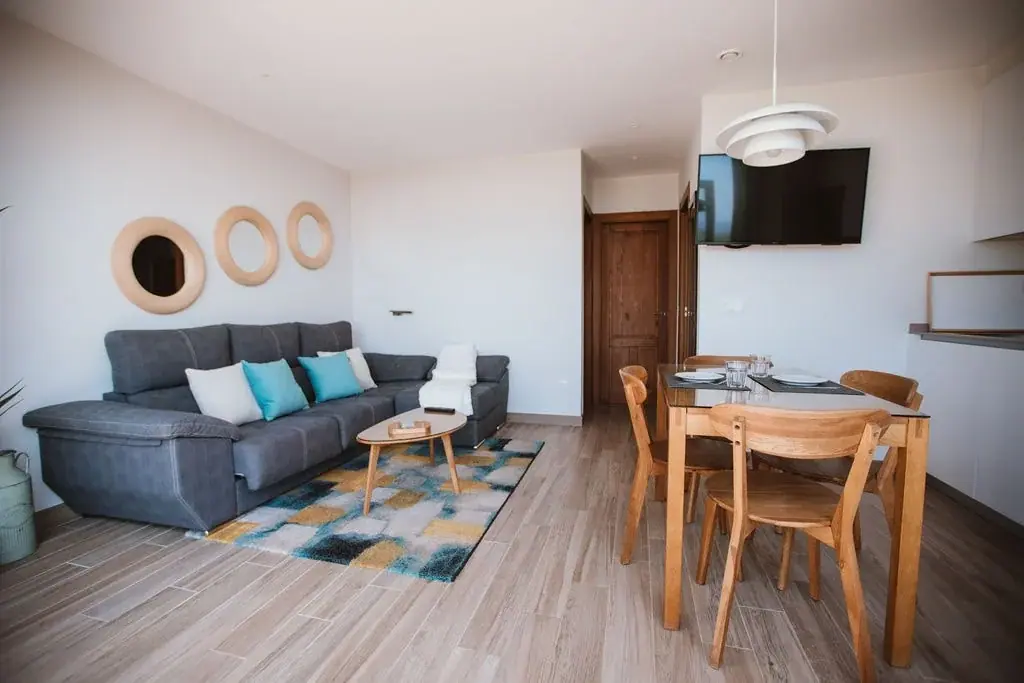 Living room and kitchen of a Standard apartment