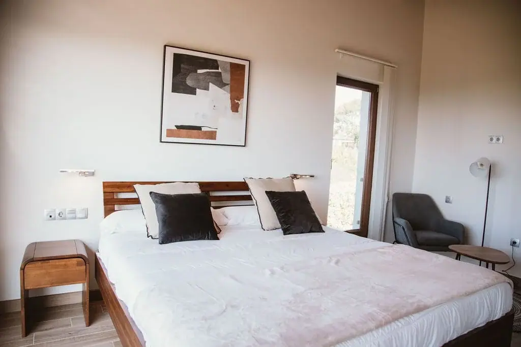 Double bedroom of the Deluxe apartment