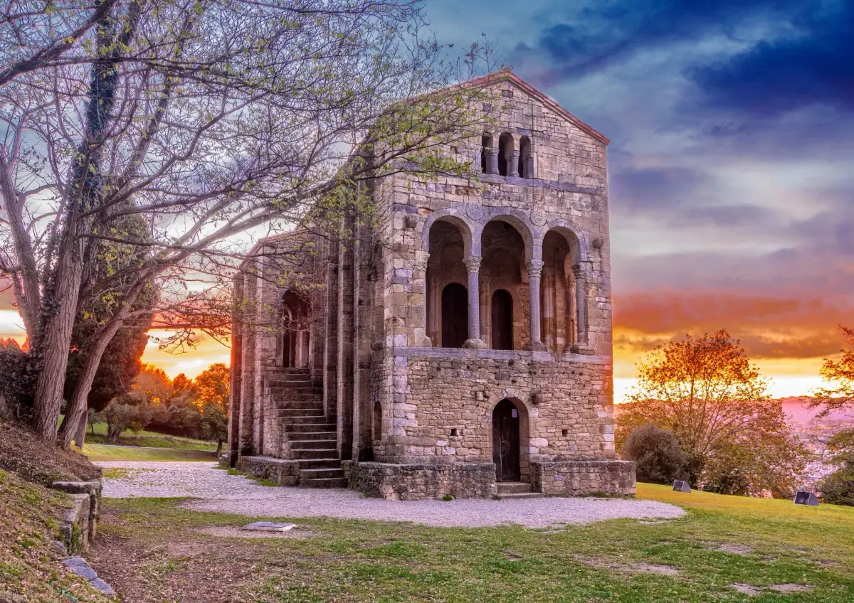 Santa María del Naranco, Asturian pre-Romanesque in Oviedo