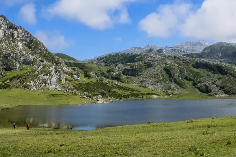 The Lakes of Covadonga in the Picos de Europa